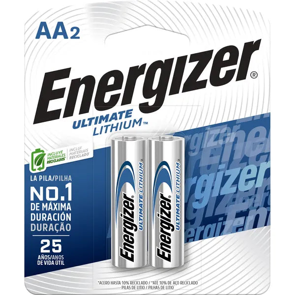 Pilas doble A (AA) Energizer Litio