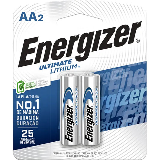 Pilas doble A (AA) Energizer Litio