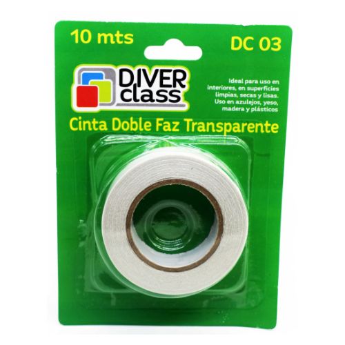 Cinta doble faz transaparente