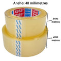 Cinta tesa transparente 48 mm x100 x200