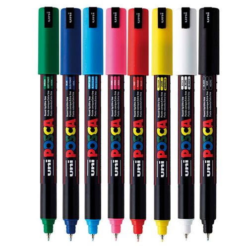 Marcadores Posca PC-1MR x8 tonos Clásicos