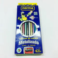 Colores norma metalizados X 12