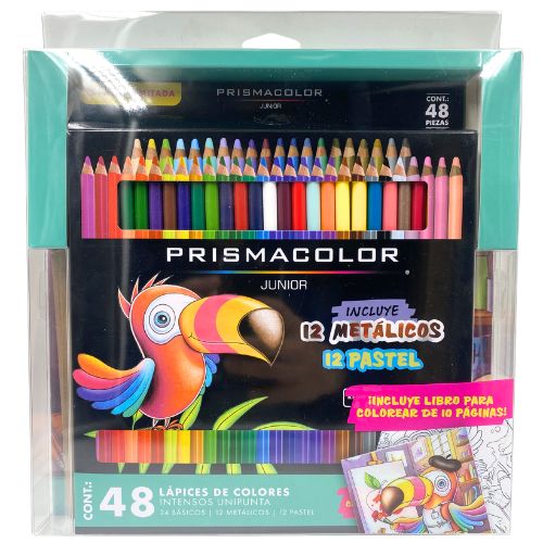 Colores prismacolor x48 edicion limitada mas libro