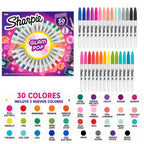 Ruleta Sharpie Glam Pop x30 unds - Marcadores Permanentes Punta Fina
