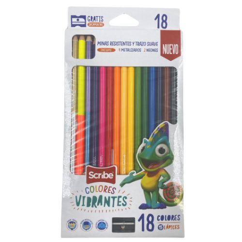 Colores scribe 18 colores