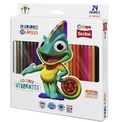 Colores scribe unipunta 24 colores