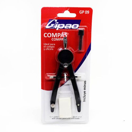 Compas con borrador marca gipao gp 09