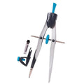 Compas de precision metalico con porta mina y porta lapiz