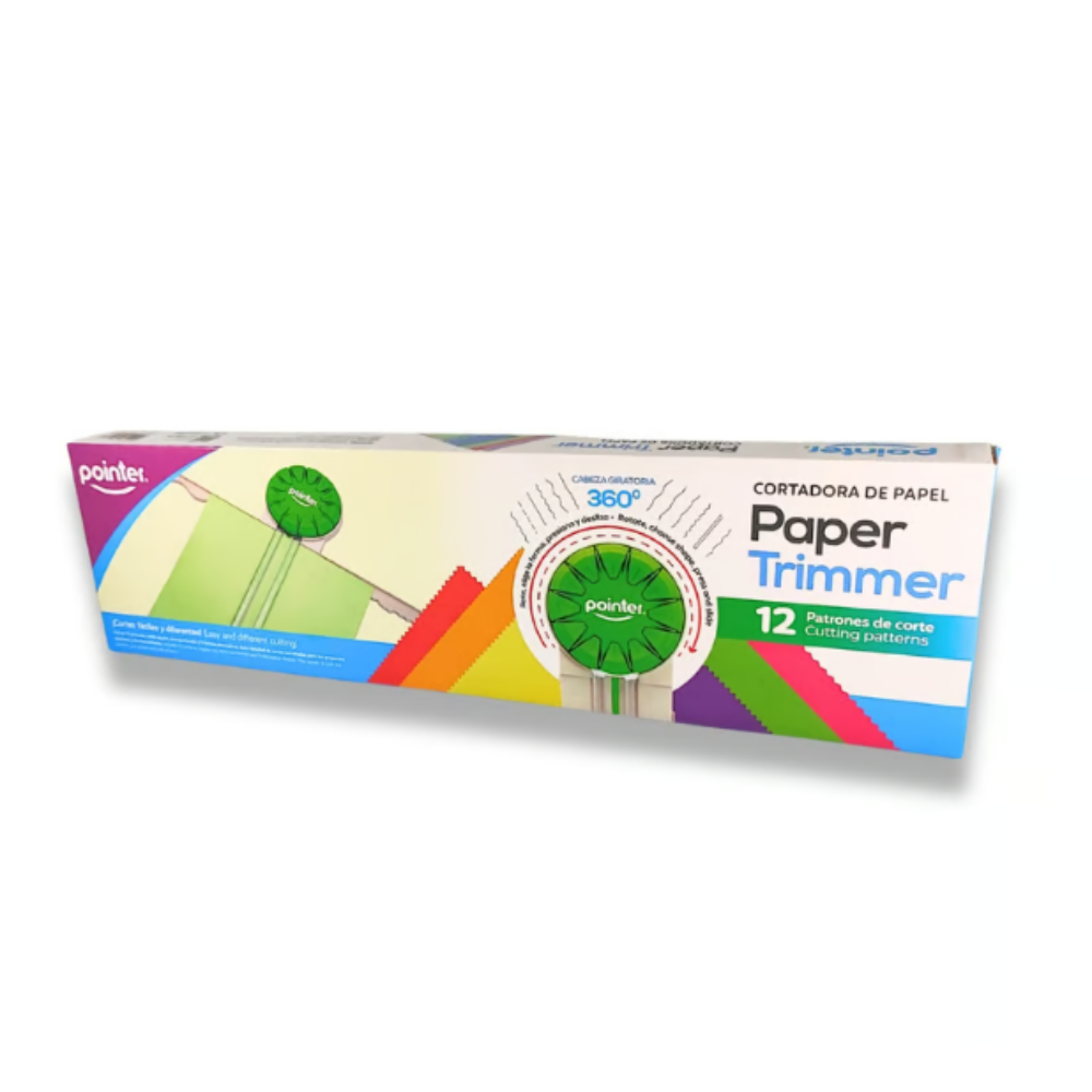 Cortadora de papel Pointer PC-2367 Paper Trimmer 12 patrones