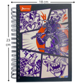 Cuaderno Argollado Pasta Dura Mixto Pequeño Masculino 5 Materias