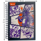 Cuaderno Argollado Pasta Dura Mixto Pequeño Masculino 5 Materias