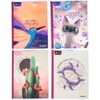 cuaderno norma cosido, Linea corriente 100 hojas gama media - Femenino