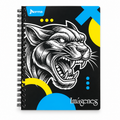 Cuaderno Imágenes masculino argollado de 80 hojas. Imagen de referencia. El diseño de portada puede variar.
