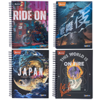 Large Men's 5-Subject Spiral Notebook