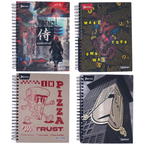 Large Men's 5-Subject Spiral Notebook