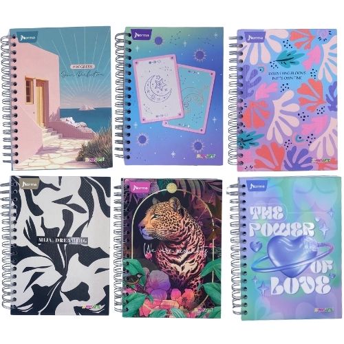 Cuaderno multimateria pequeno 7 materias mixto femenino