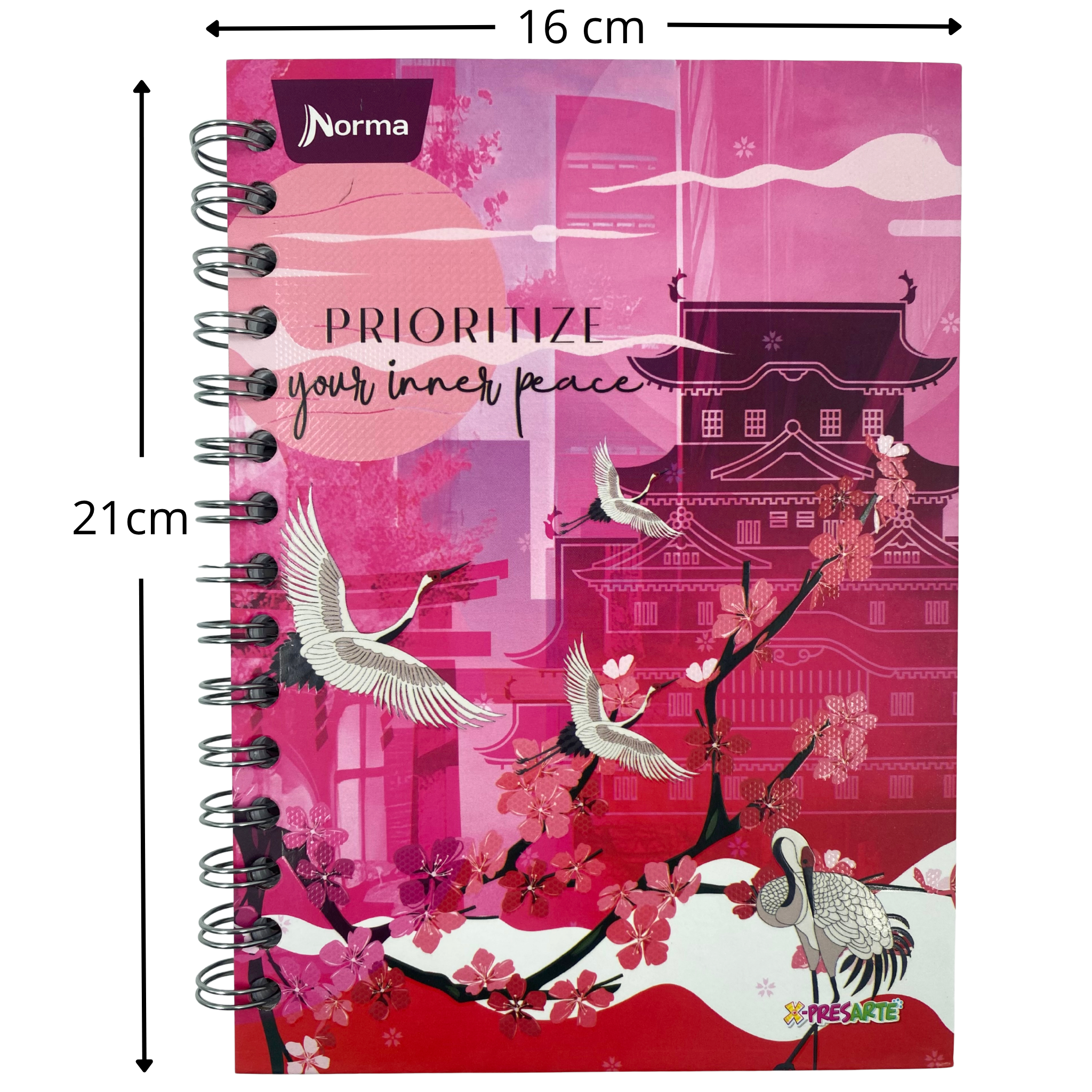 cuadernos argollados pasta dura pequeños - Femenino Linea corriente