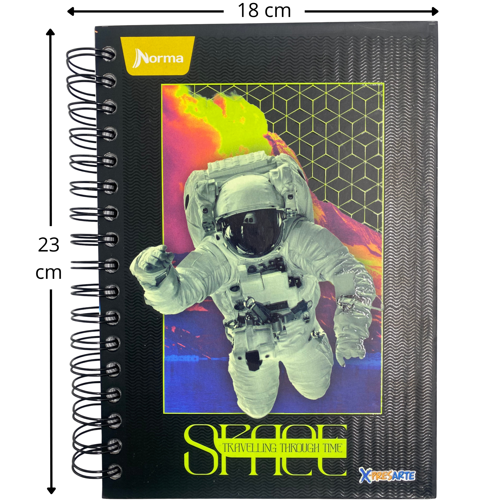 Cuaderno Argollado Pasta Dura Mixto Pequeño Masculino 7 Materias