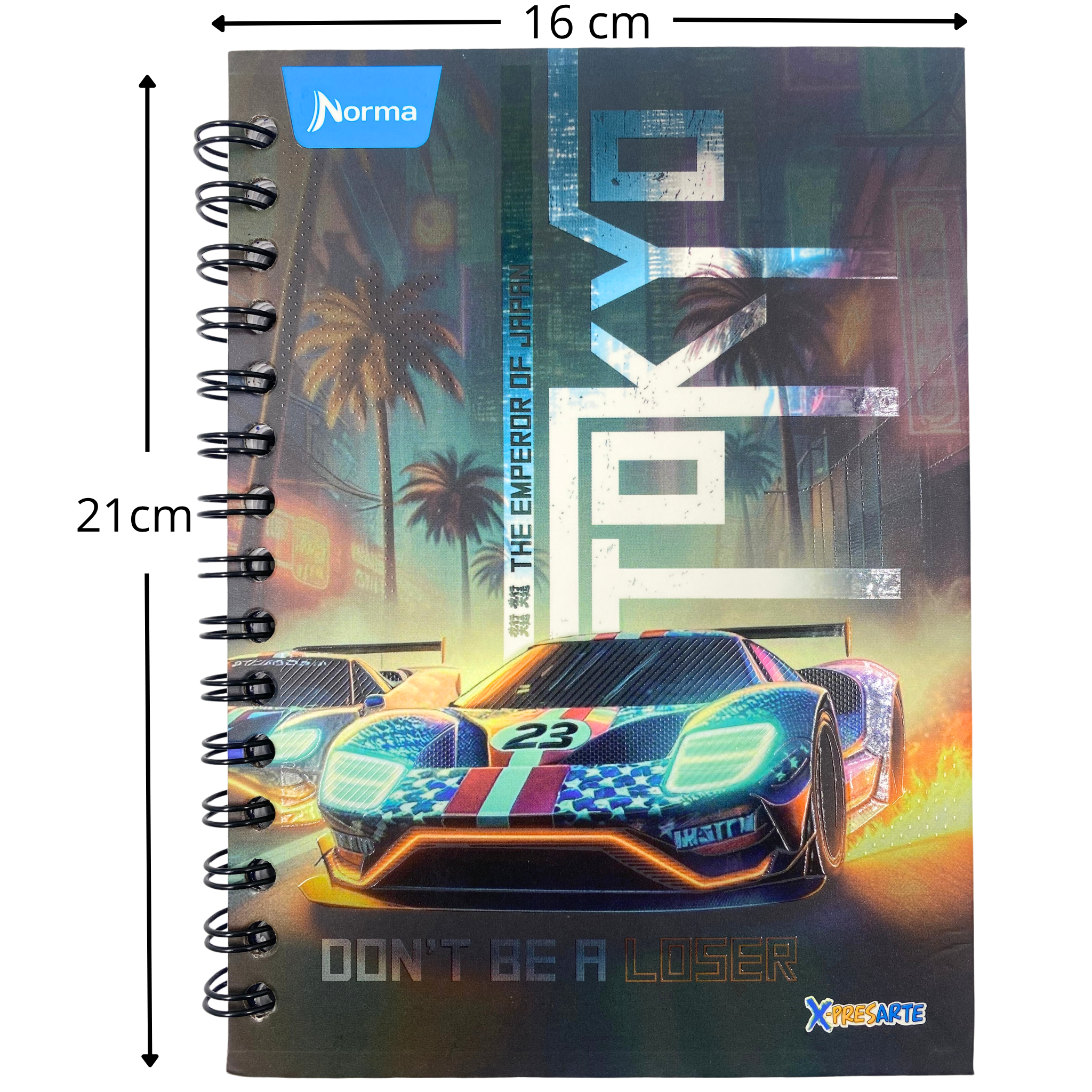 cuadernos argollados pasta dura pequeños - Masculino Linea corriente