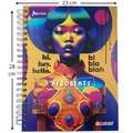 Cuaderno Argollado Mixto Grande Femenino 5 Materias