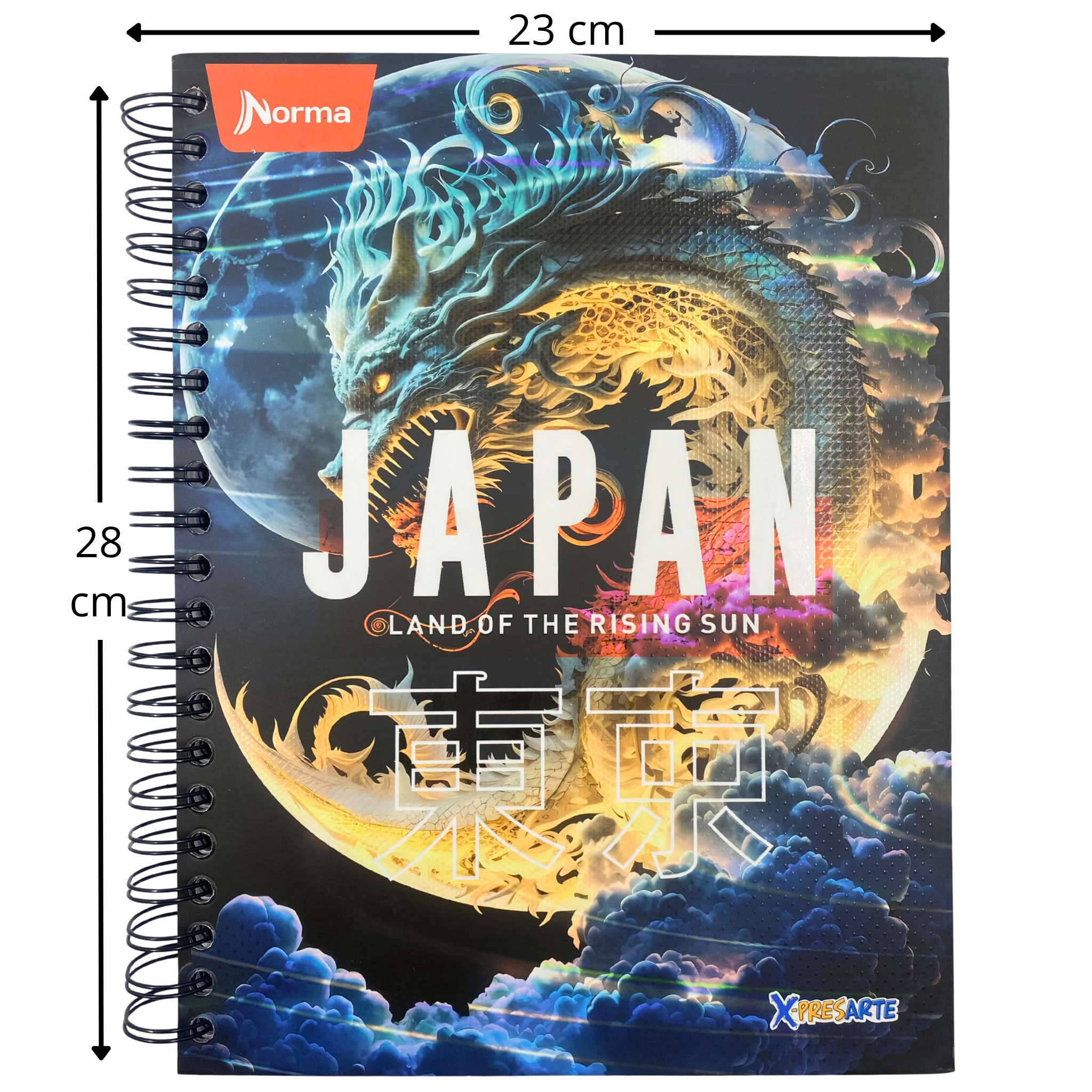 Cuaderno Argollado Mixto Grande Masculino 5 Materias