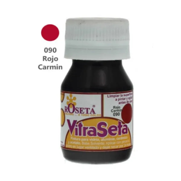 Vitraseta rojo carmín 30cc