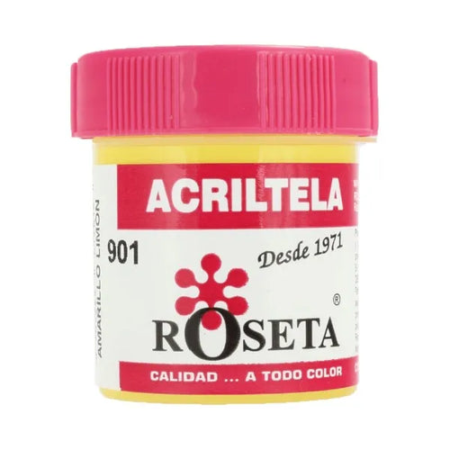 Acritela Roseta - En Colores Planos - Amarillo Limón 30cc
