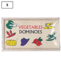 Domino didactico infantil de madera vegetales 5