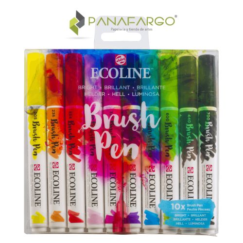 Ecoline brush pen brillante