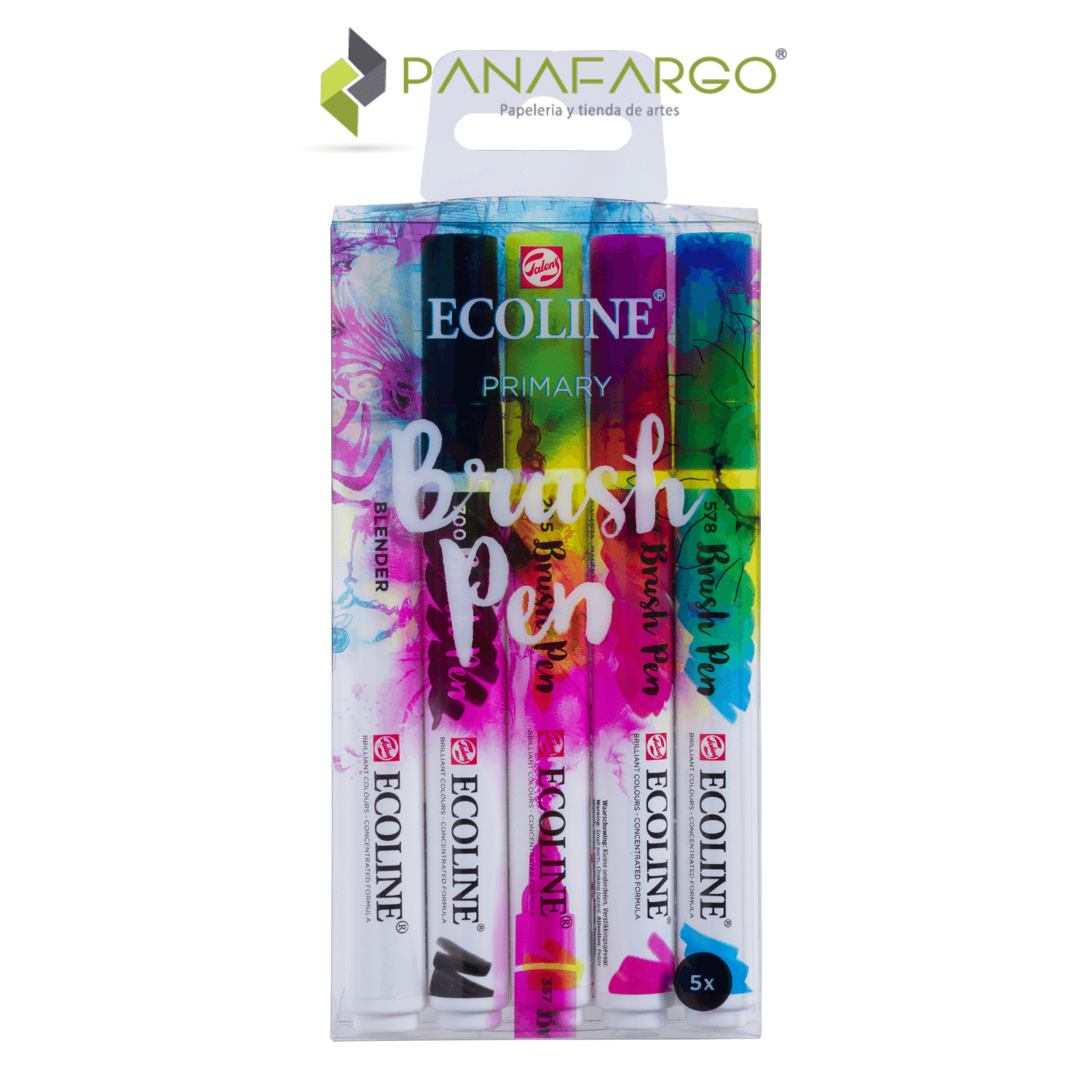 Ecoline brushpen estuche primarios