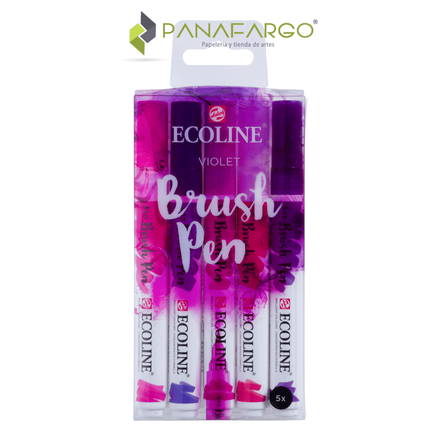 Ecoline brushpen estuche violeta