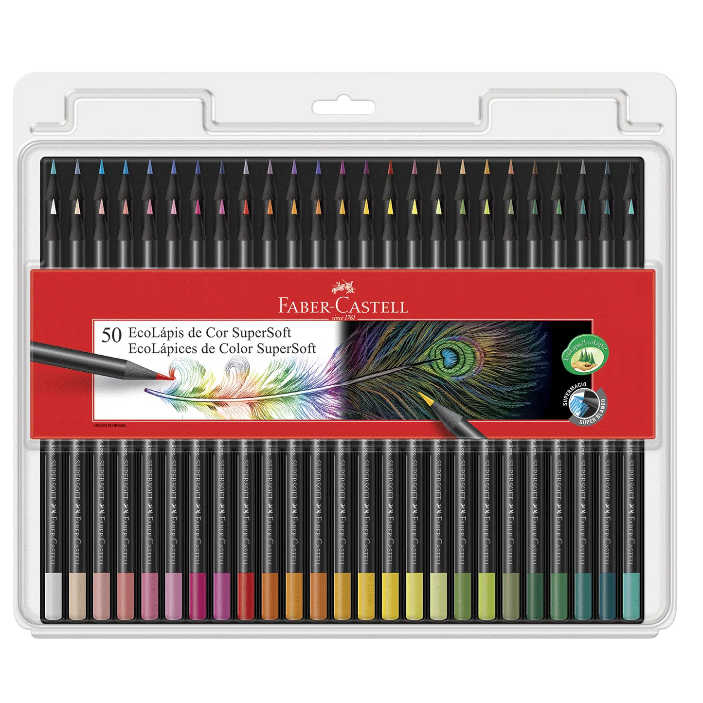 Colores Faber Castell Supersoft x 50