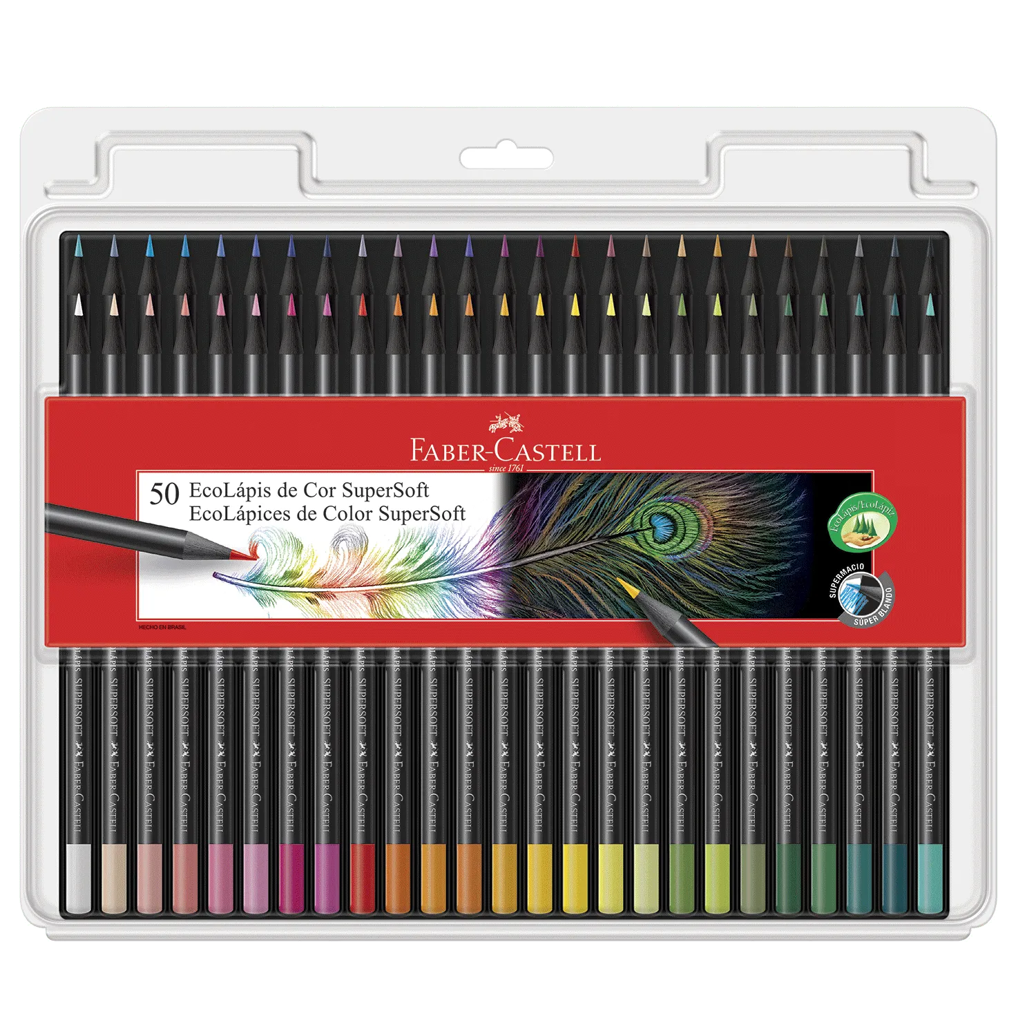 Colores Faber Castell Supersoft x 50