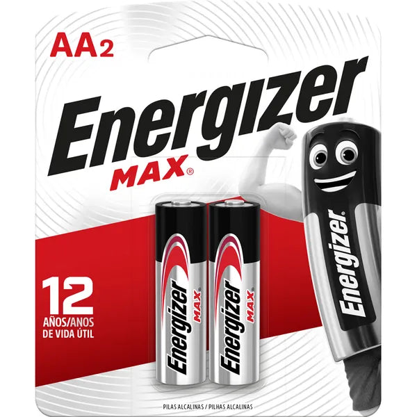 Pilas doble A (AA) Energizer Alcalina