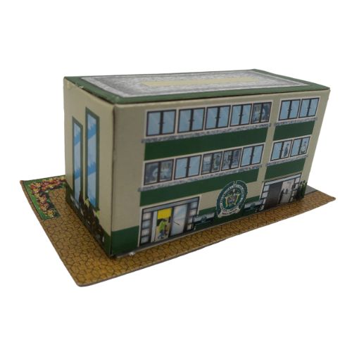Edificio de policia para maquetas