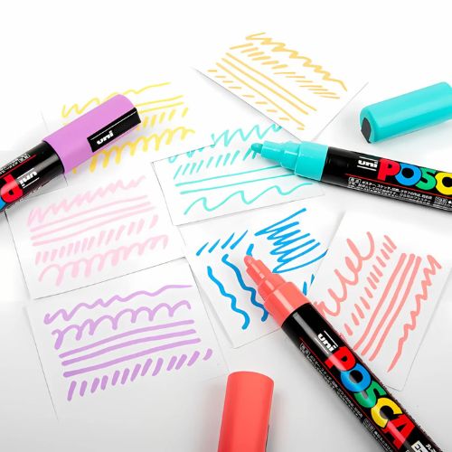 Marcadores Posca Tonos Pasteles x8 PC-5M