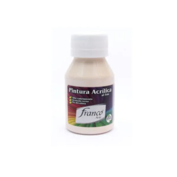 Pintura Acrílica Franco Arte 60ml Al Frio - Melón