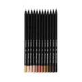 faber castell súper soft, lápices tonos piel x12