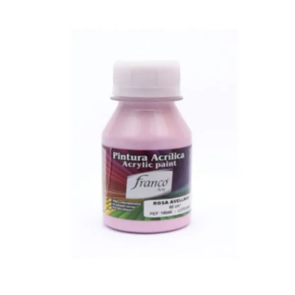 Pintura Acrílica Franco Arte 60ml Al Frio - Rosa Avellana