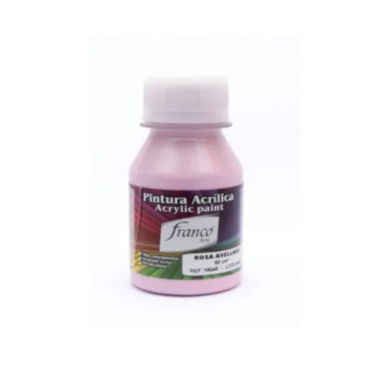 Pintura Acrílica Franco Arte 60ml Al Frio - Rosa Avellana