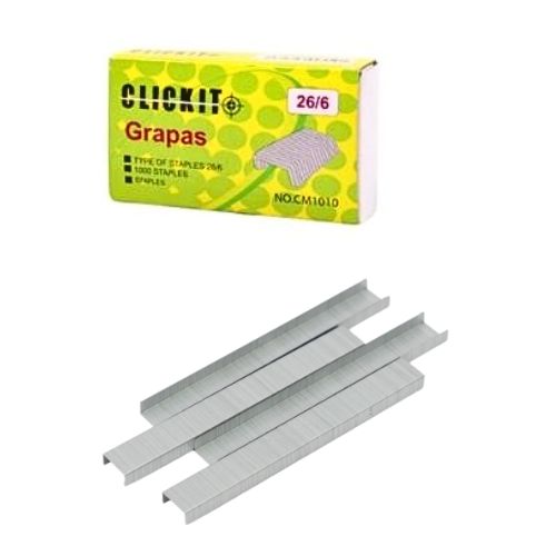 Gancho de cosedora estandar 26 6 marca click it