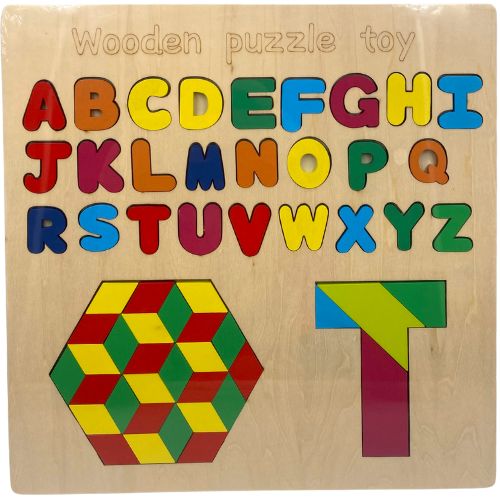 Juego didactico abecedario tangram