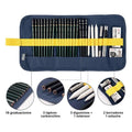Kit de dibujo prefesional con empaque protector desplegable