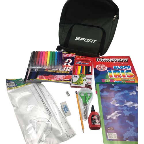Kit escolar gama alta