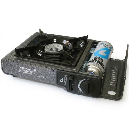 kit Estufa de Gas Portatil FL-AC02 Mas Una Lata de Gas Butano RG7
