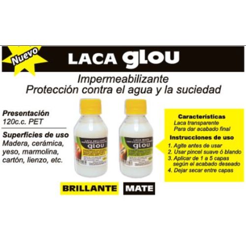 Laca transparente mate brillante bordaliquido