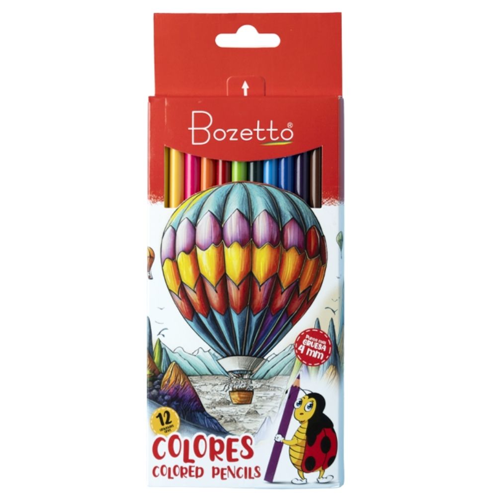 Lapices de color bozetto x12