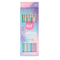 Lapiz kiut 2hb con disenos estampados