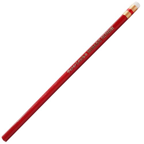 Lapiz rojo check mirado colorcheck paper mate