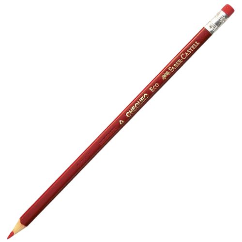Lapiz rojo eco faber castell